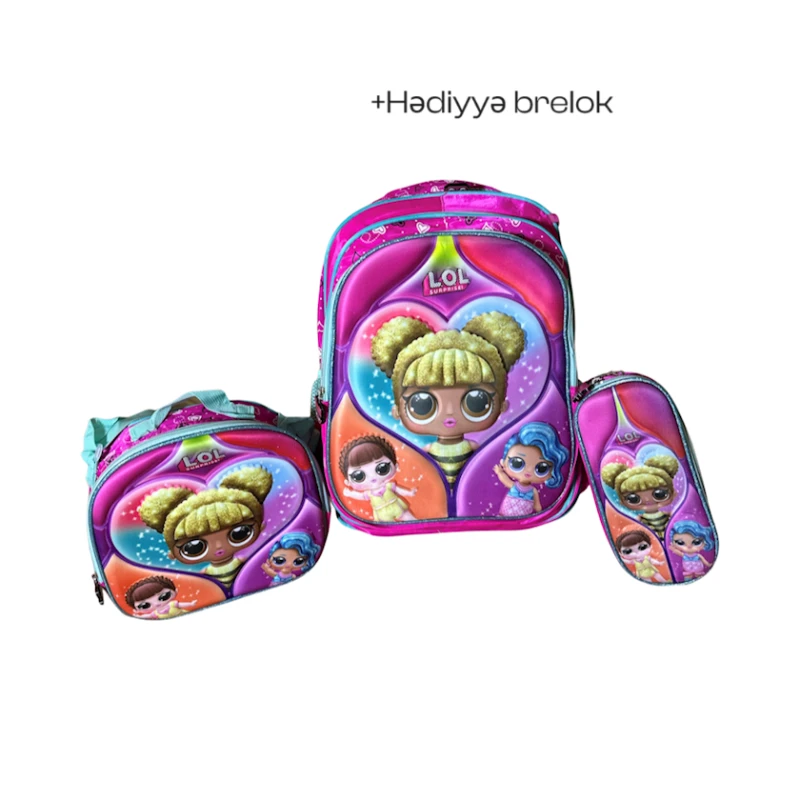 Школьный рюкзак CB56LOL78 розовый