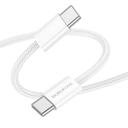 Кабель USB Borofone BX103 Original Type-C to Type-C 1 м, белый