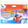 Tabaşirlər dəsti Deli Super Wings C210-10, 18 rəng