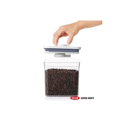 Контейнер для хранения продуктов Oxo, 4200 мл., 1 шт, 16х16х24 см, пластик, белый/прозрачный