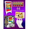 Настольная игра Мемология, 300 + 64 карточек
