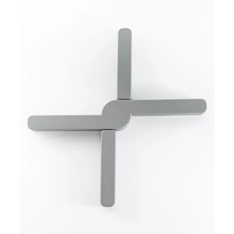 Подставка под горячее Hom-me, 21.5x1.8 см, силикон, серый Подставка под горячее Hom-me, 21.5x1.8 см, силикон, серый