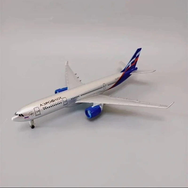 Коллекционная фигурка Aeroflot Airbus A330, 19.5x19x10 см