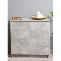 Тумба Letta, ЛДСП, серая, 73х33х75 см Тумба Letta, ЛДСП, серая, 73х33х75 см