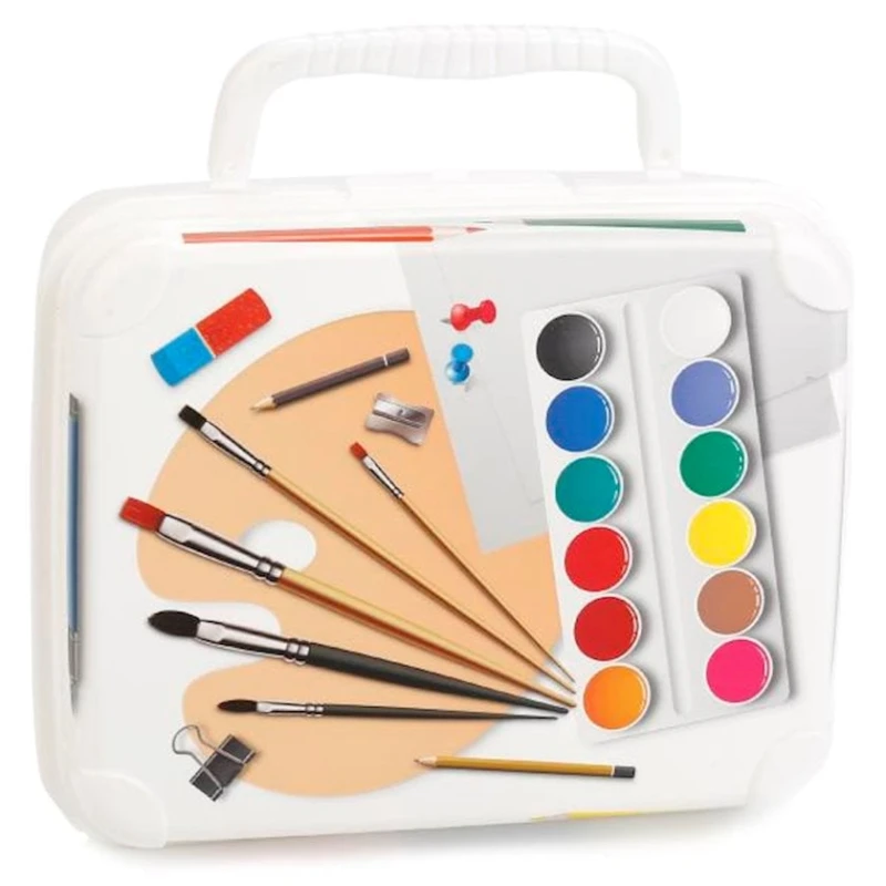 Универсальный контейнер Бытпласт с ручкой, 158х196х69 см, белый