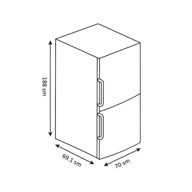 Холодильник Midea MDRT645MTF28