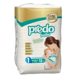 Подгузники Predo Baby Newborn 1 Small 2-5 кг 13 шт