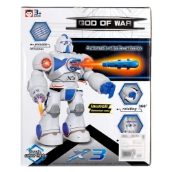 Robot Ракетчик, göy, 3+ yaş