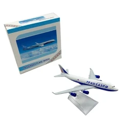 Коллекционная фигурка Aircraft Model Russia Transaero Airlines 747 Plane, 15x14x8 см, железо/пластик Коллекционная фигурка Aircraft Model Russia Transaero Airlines 747 Plane, 15x14x8 см, железо/пластик