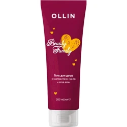 Duş geli Ollin Professional Beauty Family manqo və asai ekstraktı ilə 200 ml çeşiddə