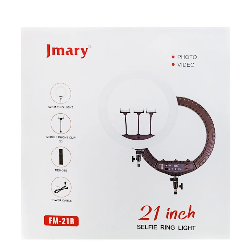 Лампа кольцевая для смартфона Jmary FM-21R Лампа кольцевая для смартфона Jmary FM-21R