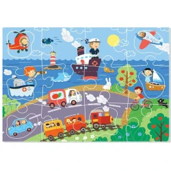 Пазл-сортер DoDo Транспорт 18 элементов