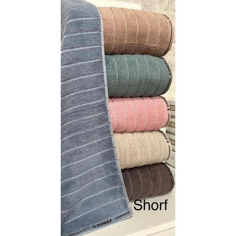 Üz və əllər üçün dəsmal dəsti Shorf SHA-00001573, 35x75 sm, 6 əd Üz və əllər üçün dəsmal dəsti Shorf SHA-00001573, 35x75 sm, 6 əd