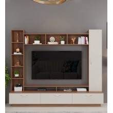 Şkaf TV Stend 1,70x1,90 m, laminat, iki hissəli, rəng seçimi mümkündür - ZARR034