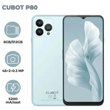Smartfon Cubot P80 8GB/512GB Light Blue