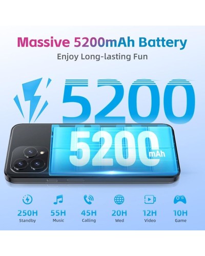 Smartfon Cubot P80 8GB/512GB Light Blue