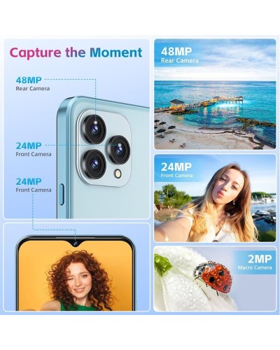 Smartfon Cubot P80 8GB/512GB Light Blue