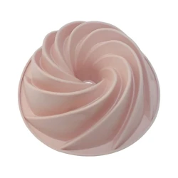 Keks üçün qəlib YH134, silikon, çəhrayı, 25 sm