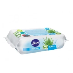 Детские влажные салфетки Sleepy Aloe Vera 120 шт