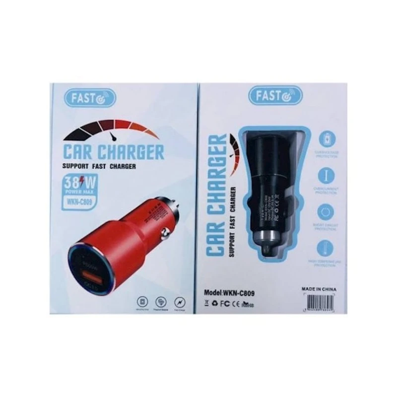 Avtomobil enerji toplama cihazı WKN-C809 38W PD3.0+QC3.0