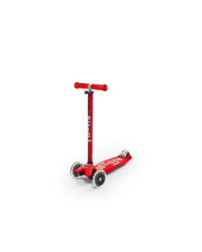Samokat Micro Foldable LED Kickboard Red,qırmızı,5+ yaş,2.8 kq,65.5x13.5x24.5 sm