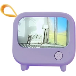 Uşaq lampası ledlights_659, bənövşəyi, 9x10x3.5 sm