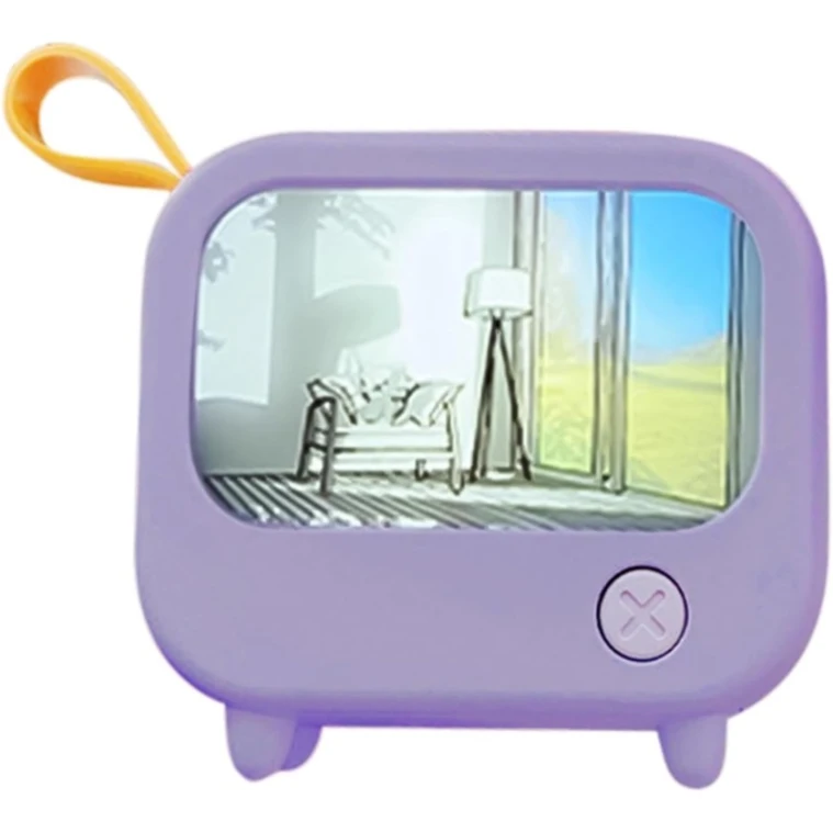 Uşaq lampası ledlights_659, bənövşəyi, 9x10x3.5 sm