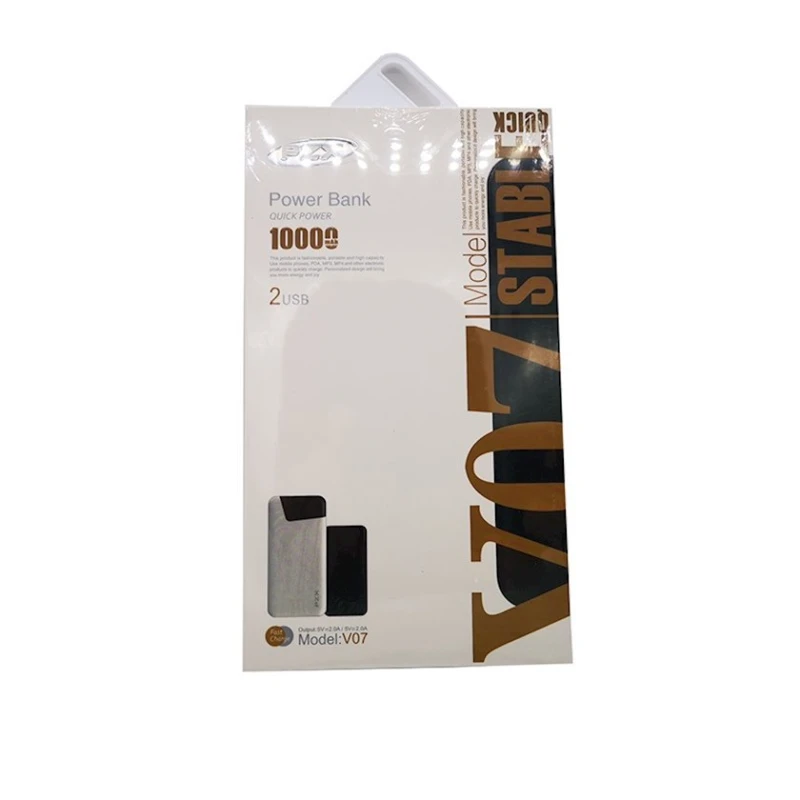 Внешний аккумулятор PZX V07, 10000 mAh