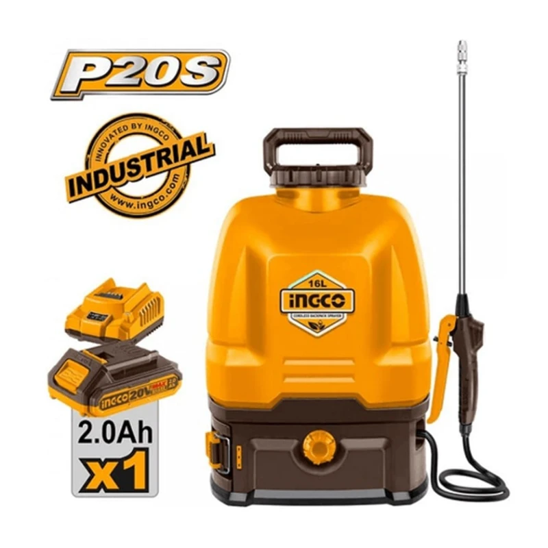 Опрыскиватель садовый Ingco CSPLI20162, 16 л