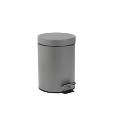 Ведро JYSK Mala 19x16x24.5 см, металл/полипропилен, серое