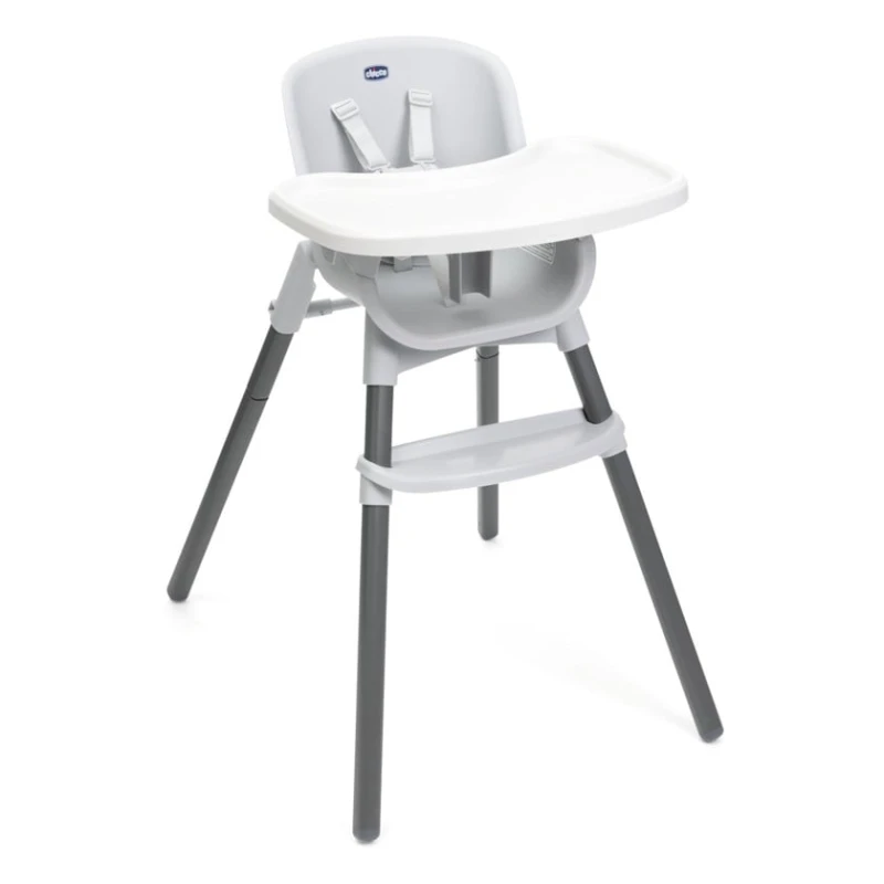 Стульчик для кормления Chicco Polly Zest Moon Grey, 6+ месяцев Стульчик для кормления Chicco Polly Zest Moon Grey, 6+ месяцев