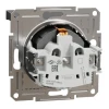 Розетка Schneider Electric Asfora EPH3100171, серая, 7.1х7.1 cм