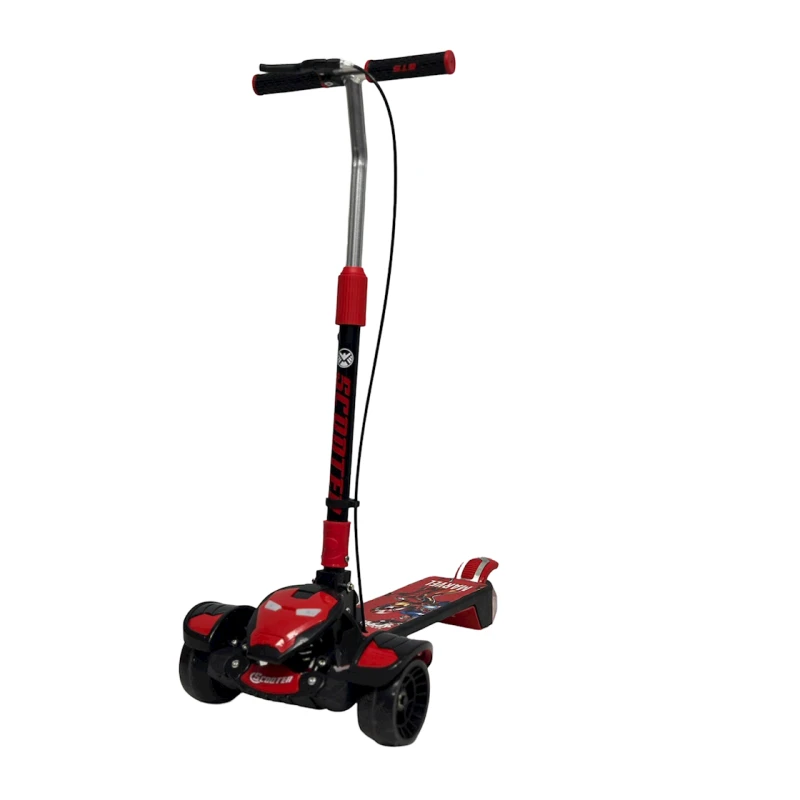 Uşaqlar üçün samokat Scooter-006 Red/Black