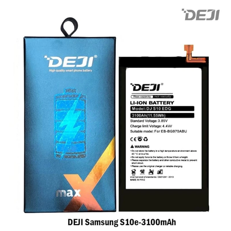 Аккумулятор Deji DJ S10 EDG для Samsung Galaxy S10e, 3100 mAh (DJIEBBG970ABU) Аккумулятор Deji DJ S10 EDG для Samsung Galaxy S10e, 3100 mAh (DJIEBBG970ABU)