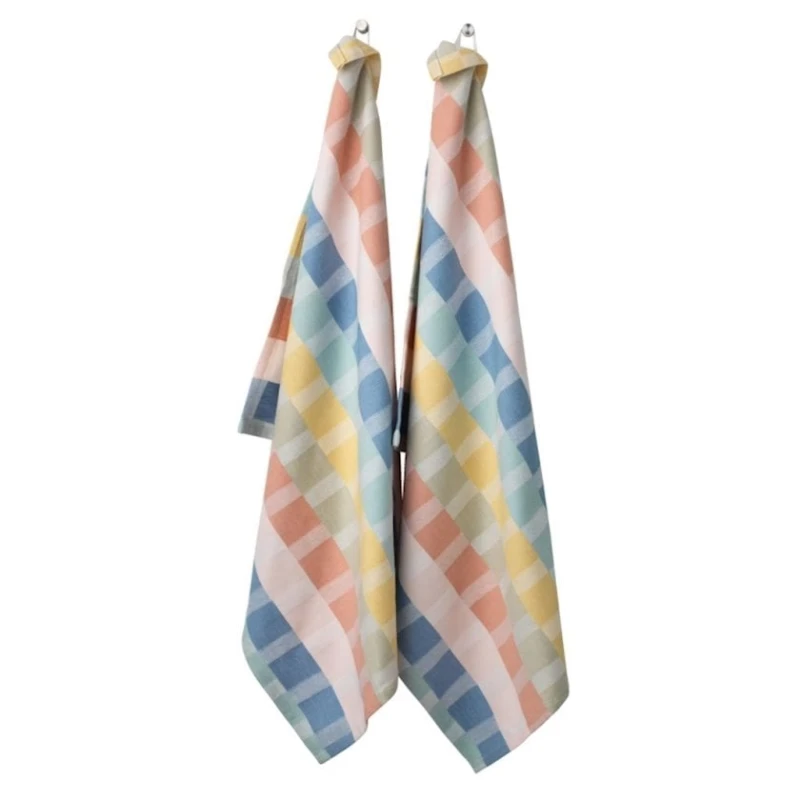 Набор кухонных полотенец JYSK Kamelia 50x70 см, хлопок, разноцветные, 2 шт