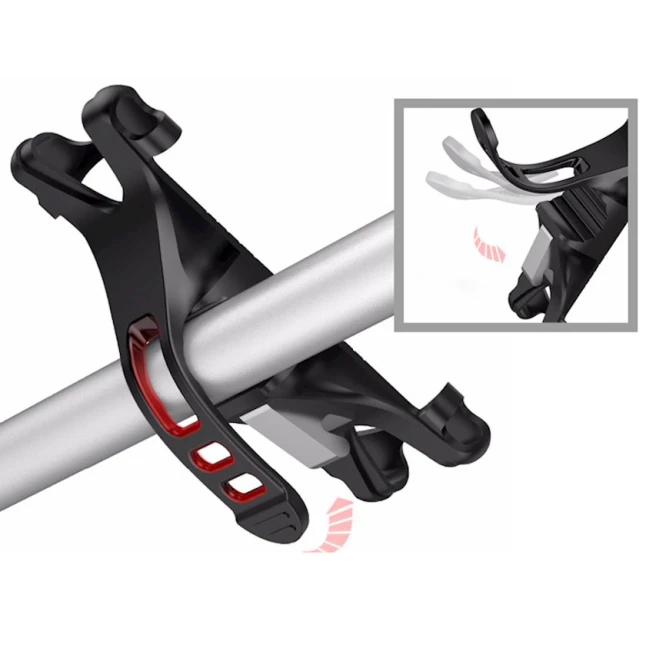 Велосипедный держатель для телефона Baseus bicycle mount Miracle, Черный