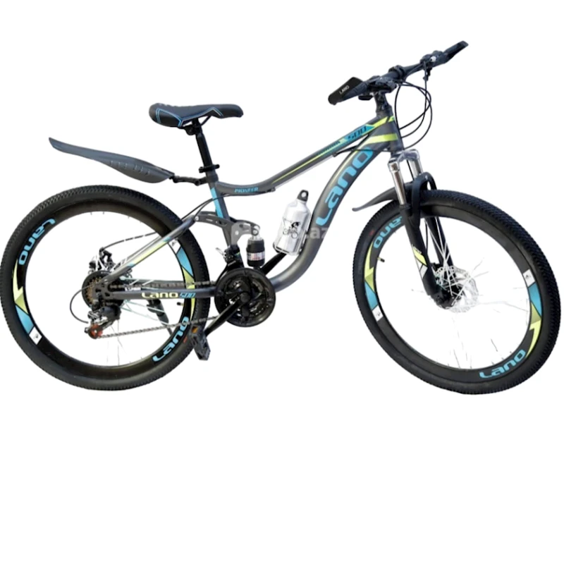 Dağ velosipedi Lano 6152, boz/mavi Dağ velosipedi Lano 6152, boz/mavi