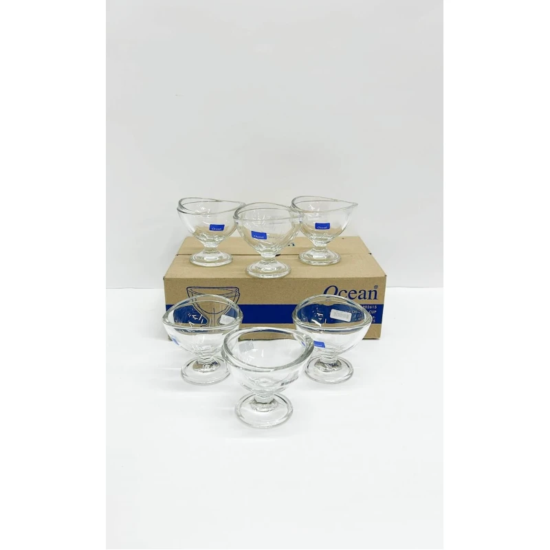 Креманка Ocean Delight, прозрачная, стекло, 177.4 мл, 1 шт Креманка Ocean Delight, прозрачная, стекло, 177.4 мл, 1 шт