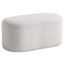 Pufik JYSK Orebo, ağ, 84x40x45 sm