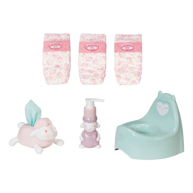 Аксессуары для кукол Zapf Creation Baby Annabell Potty Set 706602 Аксессуары для кукол Zapf Creation Baby Annabell Potty Set 706602