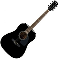 Akustik gitara Ibanez PF15 BK Black