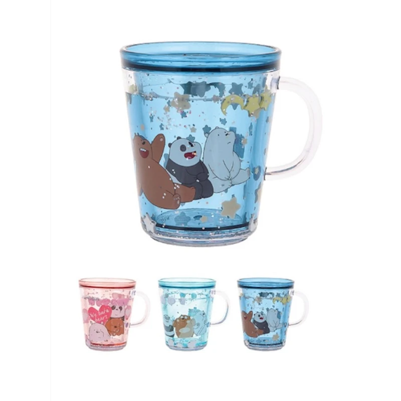 Кружка Miniso We Bare Bears-Mug 260 мл, с крышкой, в ассортименте Кружка Miniso We Bare Bears-Mug 260 мл, с крышкой, в ассортименте