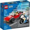 Конструктор LEGO City Police Bike Car Chase 60392, 5+ лет, 59 элементов