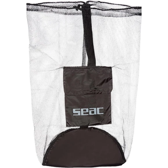 Сумка для переноски водолазного снаряжения Seac Sub 8002908007114, нейлон, черная, 15 л