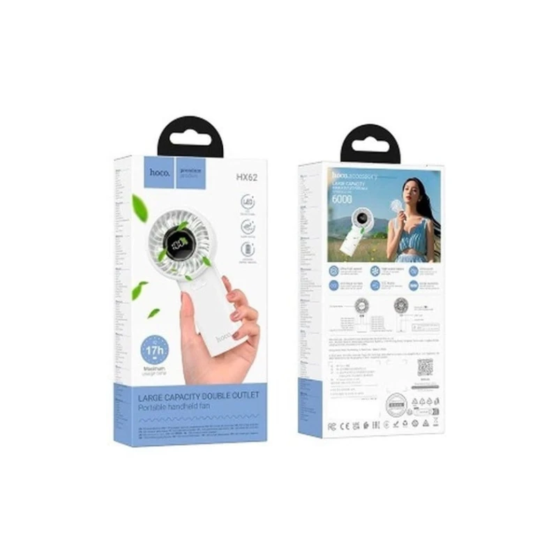 Ручной вентилятор Hoco HX62 Ручной вентилятор Hoco HX62