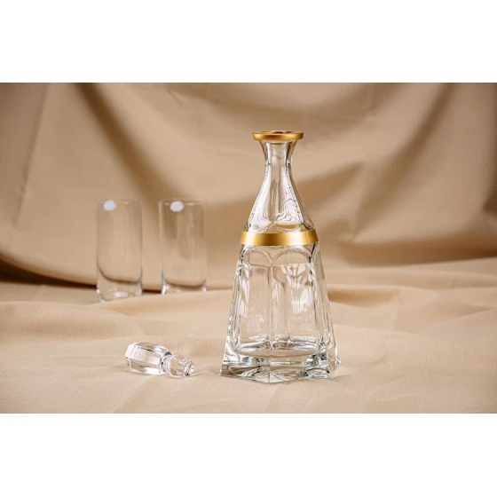 Dekanter FMF Bohemia Windsor Wine Decanter, 850 ml, büllur, şəffaf