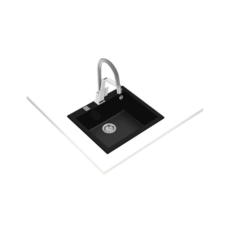 Кухонная мойка Teka Forsquare 50.40 TG Black (2100920000000)
