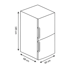 Холодильник Bompani BOK34FL/M