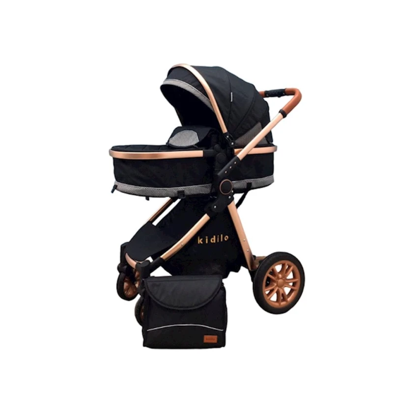 Детская многофункциональная коляска Kidilo V 91 черный Детская многофункциональная коляска Kidilo V 91 черный