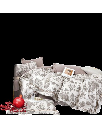 Yataq dəsti Narlı Super Narlı 000884, yorğan üzü 160x220 sm, mələfə 240x260 sm, 2 əd yastıq üzü 50x70 sm, ailəvi, satin/pambıq, rəngbərəng